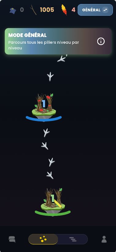 Écran application 1