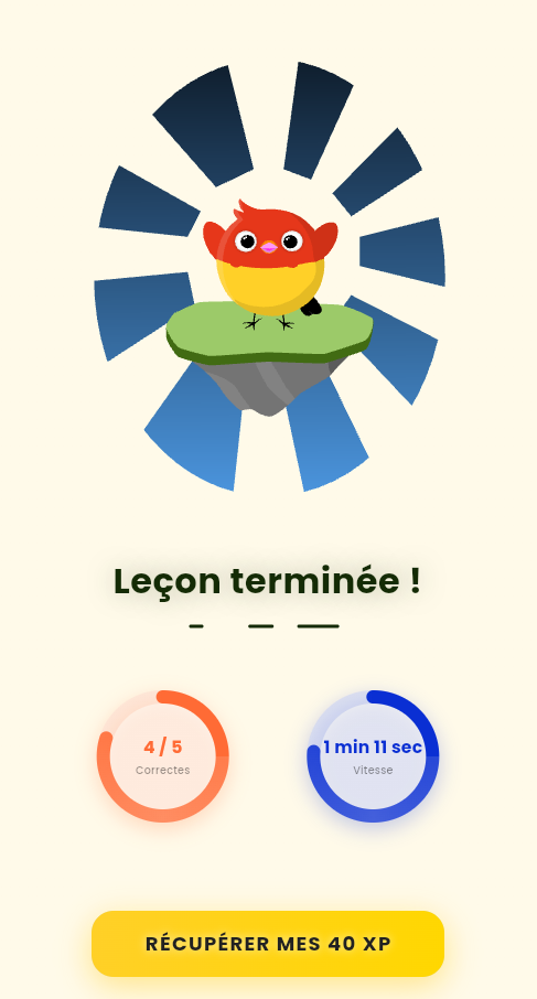 Jeu pédagogique - écran 3