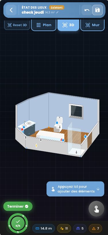 Gestion de projet - écran 2